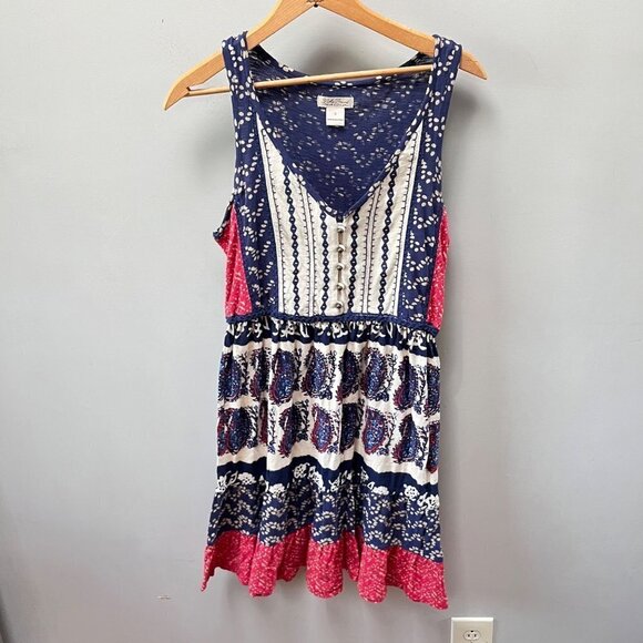 Lucky Brand Red, White, Blue Dress- Size Small‎ - Picture 1 of 4